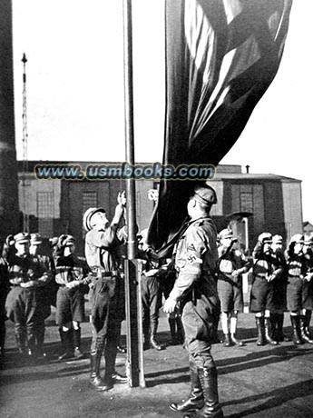 HJ armband, RAD swastika flag